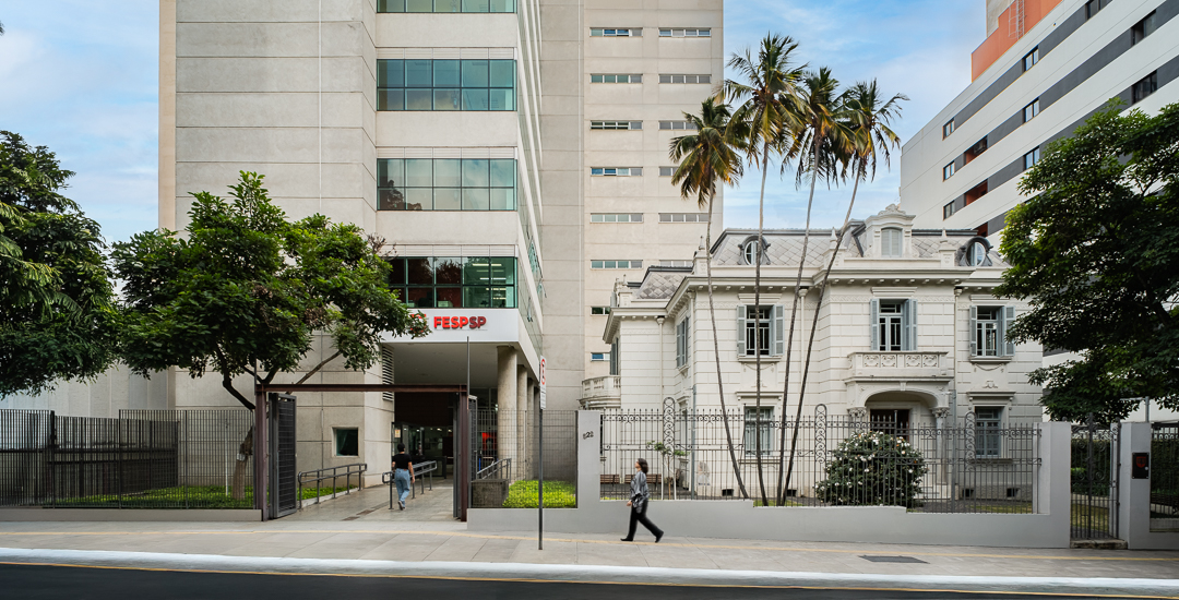 Fachada histórica da FESPSP